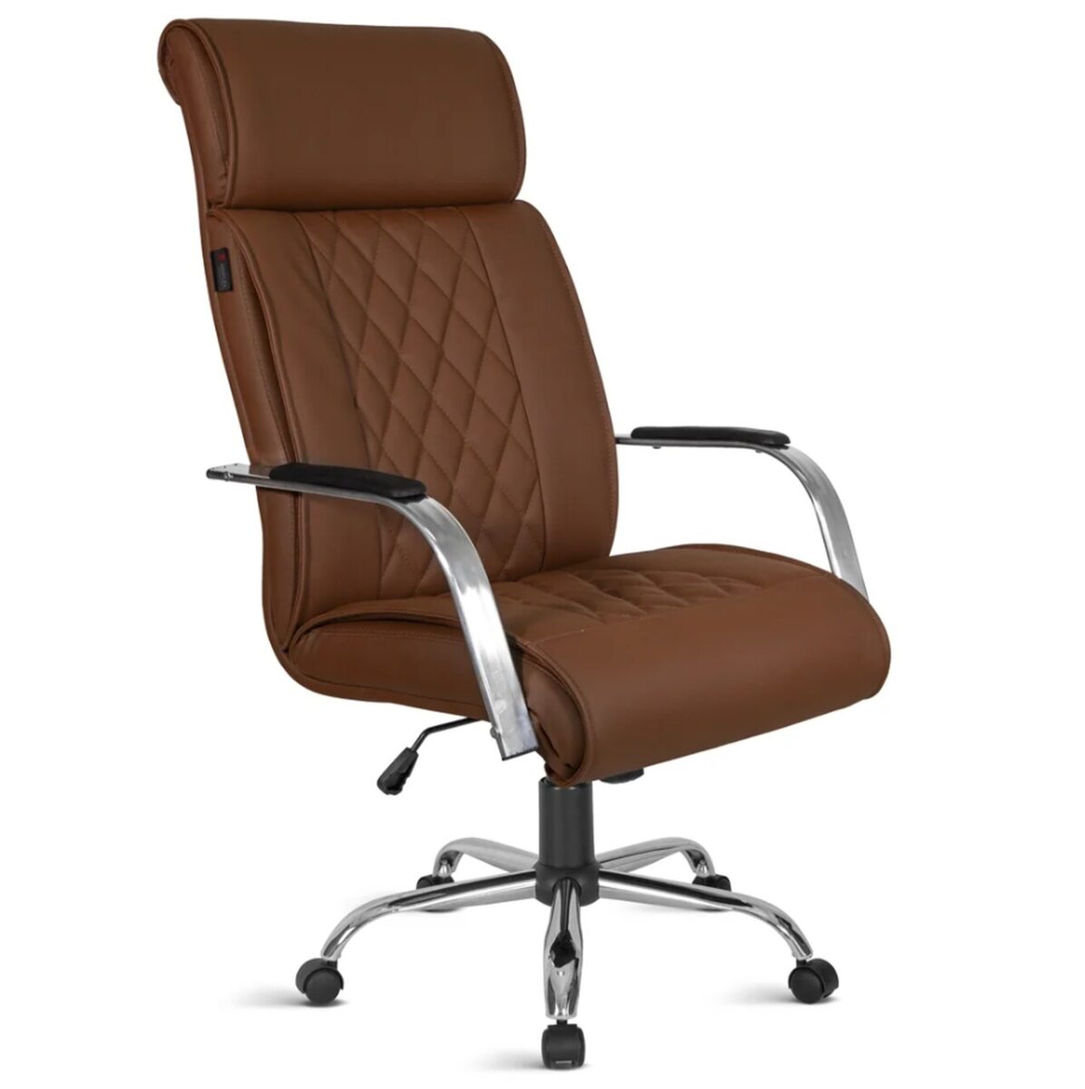 Classic Presidente, com braco aluminio, base cromada relax