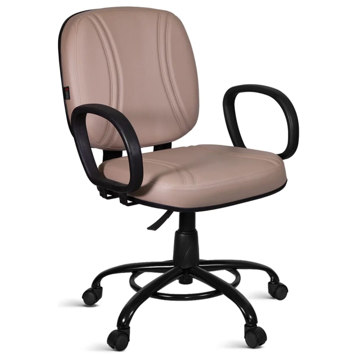 Cadeira GG plus giratoria com braco fixo para obeso